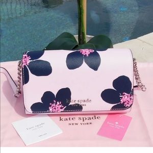 NWT Kate Spade Cameron Grand Flora Small Flap